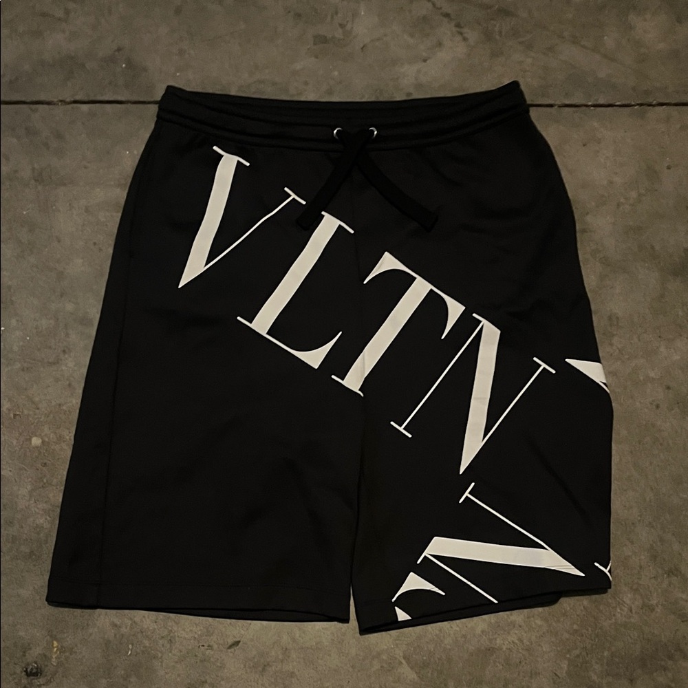 Valentino Black Garment with White Label